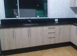 Cozinha Planejada <br> Simples  - Marcenaria Ferraz